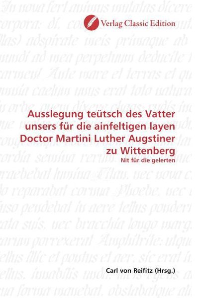 Produktbild: Ausslegung te&uuml;tsch des Vatter unsers f&uuml;r die ainfeltigen lay