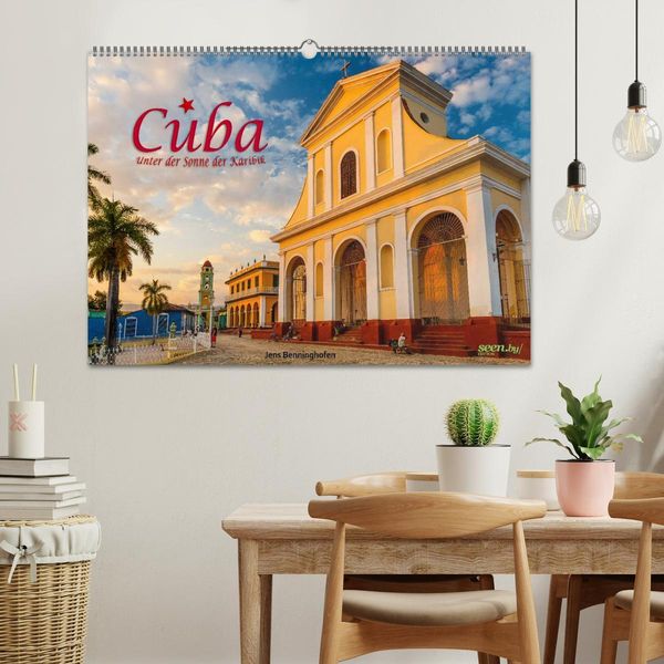 Produktbild: Cuba - Unter der Sonne der Karibik (Wandkalender 2026 DIN A2 quer), CALVENDO Monatskalender