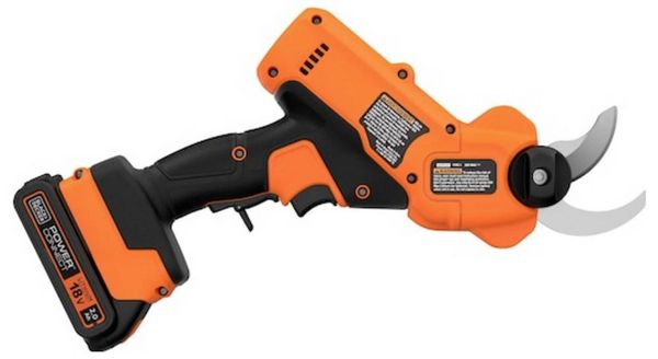 Produktbild: Black & Decker BCPP18D1-QW Akku Akku-Gartenschere inkl. Akku, inkl. Ladeger&auml;t 18V Li-Ion