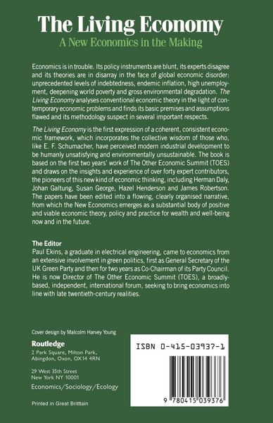 Produktbild: The Living Economy