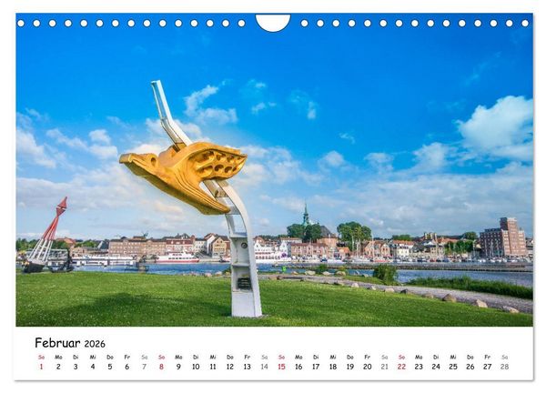Produktbild: Deutschland- Nordsee und Ostsee (Wandkalender 2026 DIN A4 quer), CALVENDO Monatskalender