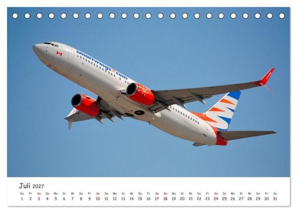 Produktbild: Besondere Flugzeugtypen (Tischkalender 2027 DIN A5 quer), CALVENDO Monatskalender