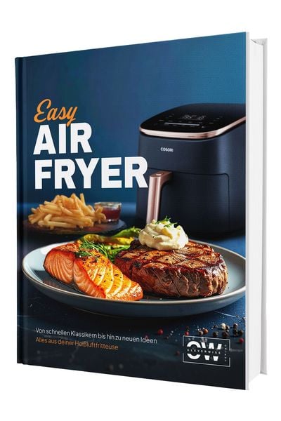 Produktbild: Easy Airfryer: Von schnellen Klassikern bis hin zu neuen Ideen | F&uuml;r alle mit wenig Zeit - Alles aus deiner Hei&szlig;luftfritteuse &ndash; Das Kochbuch