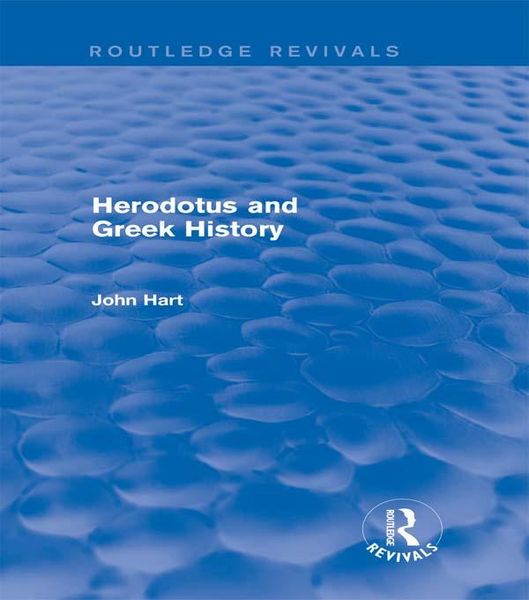 Produktbild: Herodotus and Greek History (Routledge Revivals)