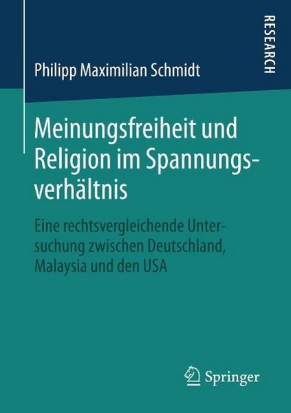 Produktbild: Meinungsfreiheit und Religion im Spannungsverh&auml;ltnis