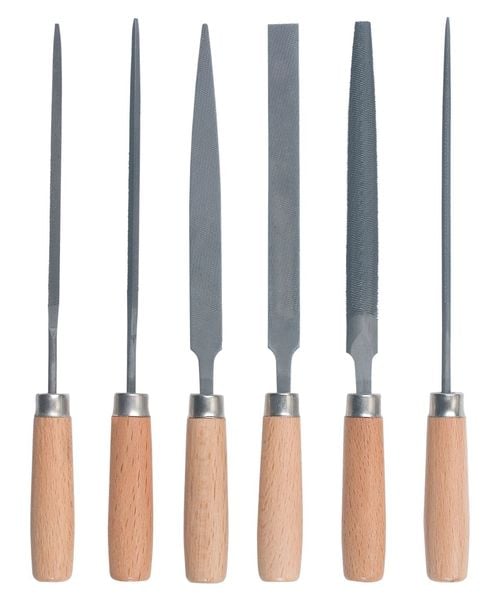 Produktbild: PEBARO 59 - Schl&uuml;sselfeilen-Set, 6-teilig, Feilen-Werkzeugset
