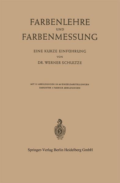 Produktbild: Farbenlehre und Farbenmessung