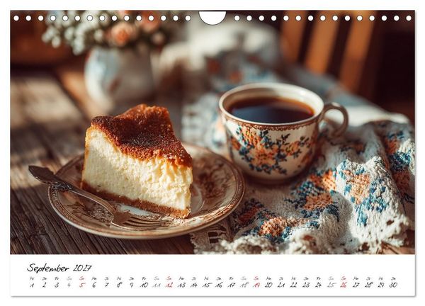 Produktbild: Klassiker aus Omas K&uuml;che - Zw&ouml;lf Kuchen mit Nostalgie-Gef&uuml;hl (Wandkalender 2027 DIN A4 quer), CALVENDO Monatskalender