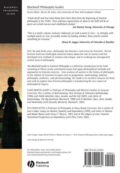 Produktbild: The Blackwell Guide to Feminist Philosophy