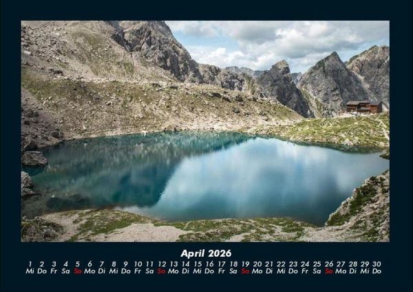 Produktbild: Landschaftskalender 2026 Fotokalender DIN A4