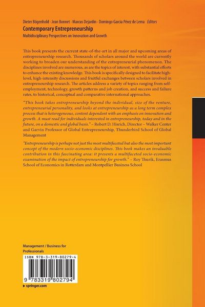 Produktbild: Contemporary Entrepreneurship