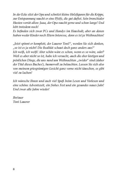 Produktbild: Alle Jahre zwider