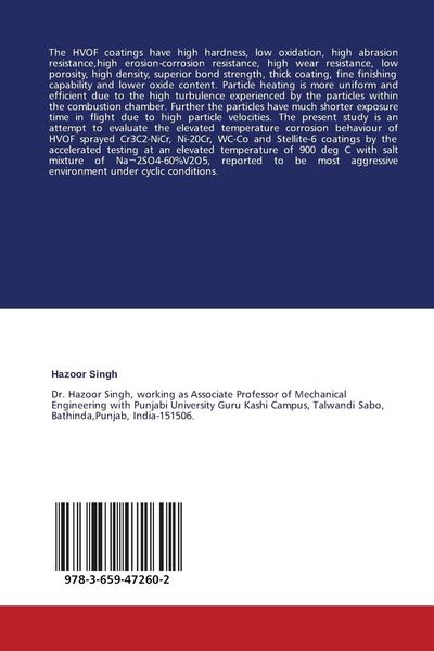Produktbild: HVOF Coatings in Improving Resistance to Surface Degradation