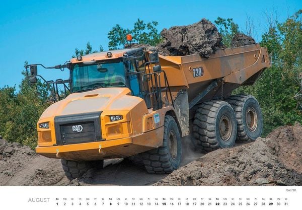 Produktbild: Baumaschinen Kalender 2027