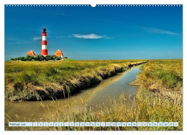 Produktbild: Leucht&uuml;rme - immer wieder faszinierend (hochwertiger Premium Wandkalender 2026 DIN A2 quer), Kunstdruck in Hochglanz