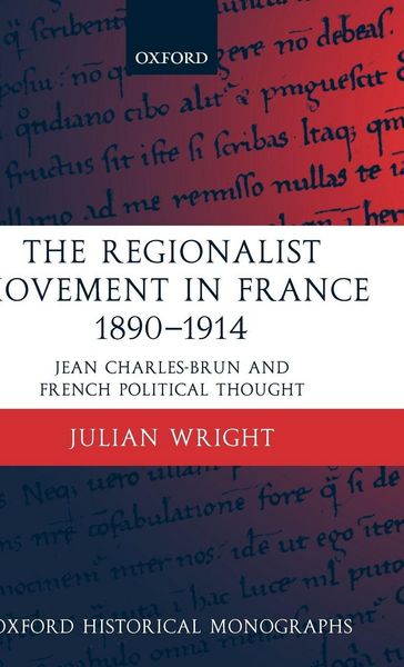 Produktbild: The Regionalist Movement in France 1890-1914