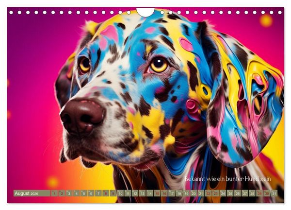 Produktbild: Tierische Sprichw&ouml;rter (Wandkalender 2026 DIN A4 quer), CALVENDO Monatskalender