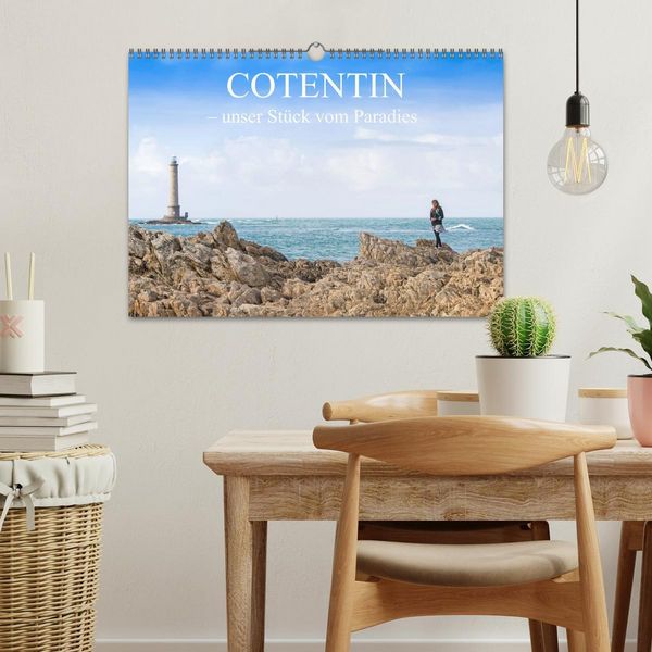 Produktbild: Cotentin &ndash; unser St&uuml;ck vom Paradies (Wandkalender 2026 DIN A3 quer), CALVENDO Monatskalender