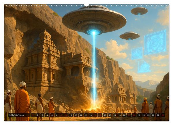 Produktbild: R&auml;tsel aus Stein - Uralte Baukunst neu gedacht (hochwertiger Premium Wandkalender 2026 DIN A2 quer), Kunstdruck in Hochglanz