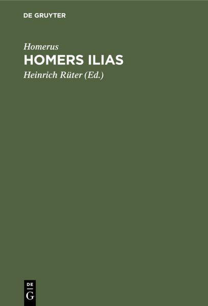 Produktbild: Homers Ilias