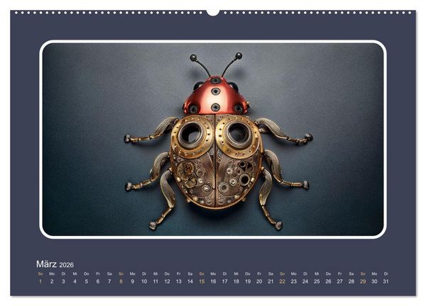 Produktbild: Roboterinsekten (Wandkalender 2026 DIN A2 quer), CALVENDO Monatskalender