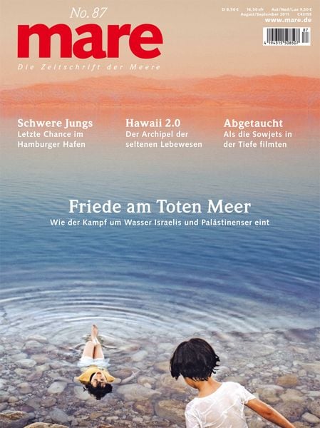 Produktbild: mare - die Zeitschrift der Meere / No. 87 / Friede am Toten Meer