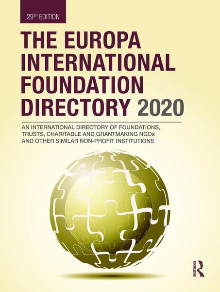 Produktbild: The Europa International Foundation Directory 2020