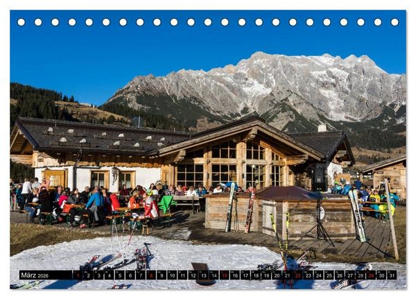 Produktbild: HOCHK&Ouml;NIG - Gipfel der Salzburger Alpen (Tischkalender 2026 DIN A5 quer), CALVENDO Monatskalender
