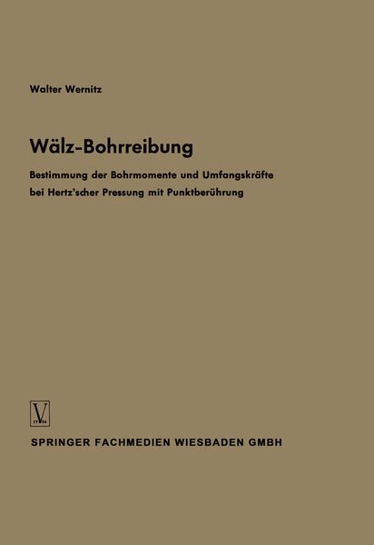Produktbild: W&auml;lz-Bohrreibung