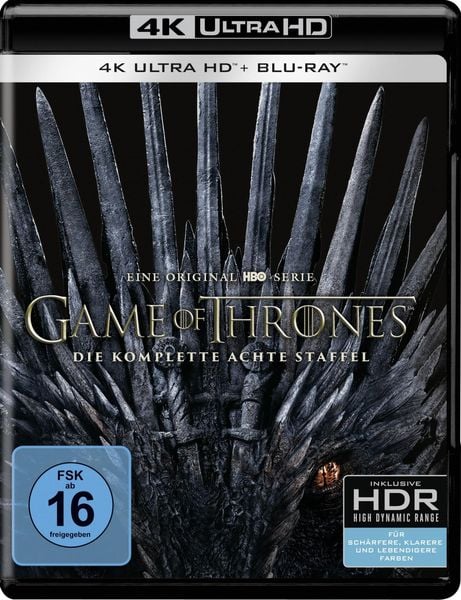 Game of Thrones - Staffel 8  (3 Blu-ray 4K Ultra HD + 3 Blu-ray 2D)