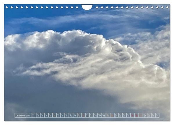 Produktbild: Wolken - Zeichen am Himmel (Wandkalender 2026 DIN A4 quer), CALVENDO Monatskalender