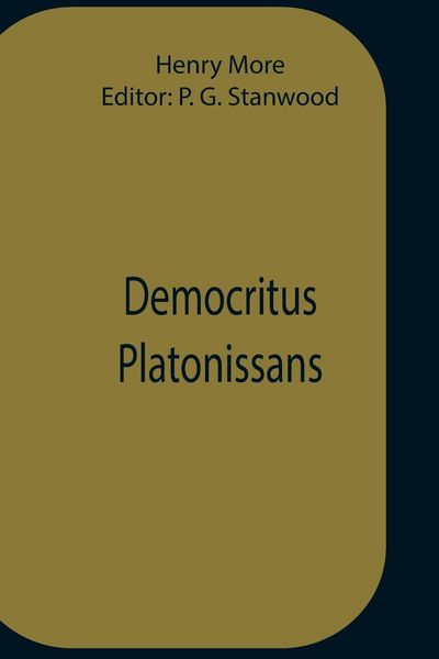Produktbild: Democritus Platonissans
