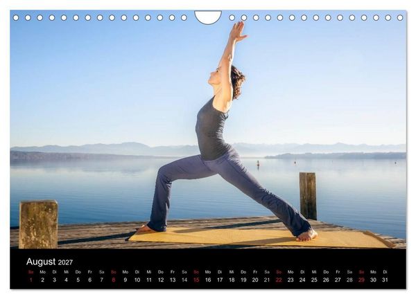 Produktbild: Yoga (Wandkalender 2027 DIN A4 quer), CALVENDO Monatskalender