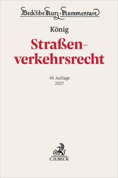 Produktbild: Stra&szlig;enverkehrsrecht