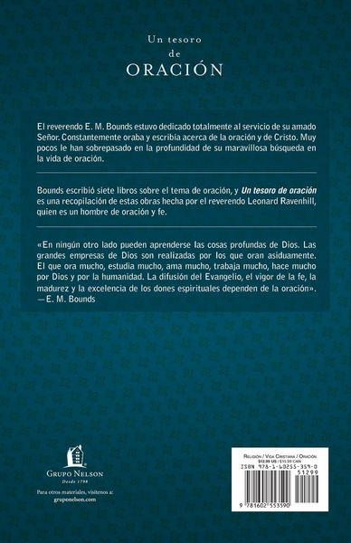 Produktbild: Un Tesoro de Oracion = A Treasury of Prayer = A Treasury of Prayer