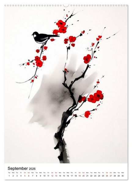 Produktbild: Zen Serenity (Wall Calendar 2026 DIN A2 portrait), CALVENDO 12 Month Wall Calendar