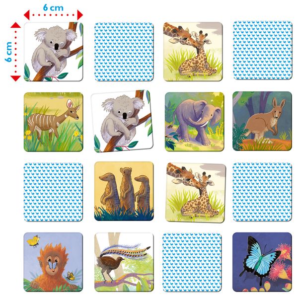 Produktbild: Wilde Tiere - Memo