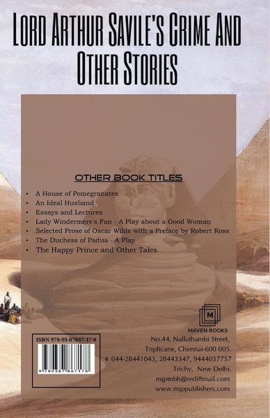Produktbild: Lord Arthur Savile's Crime and Other Stories