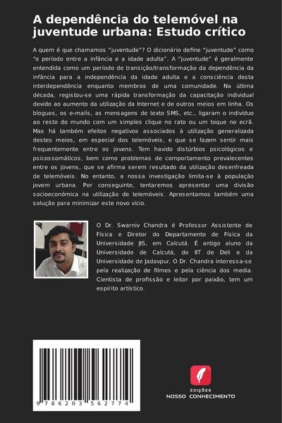Produktbild: A depend&ecirc;ncia do telem&oacute;vel na juventude urbana: Estudo cr&iacute;tico