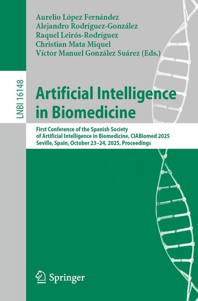 Produktbild: Artificial Intelligence in Biomedicine