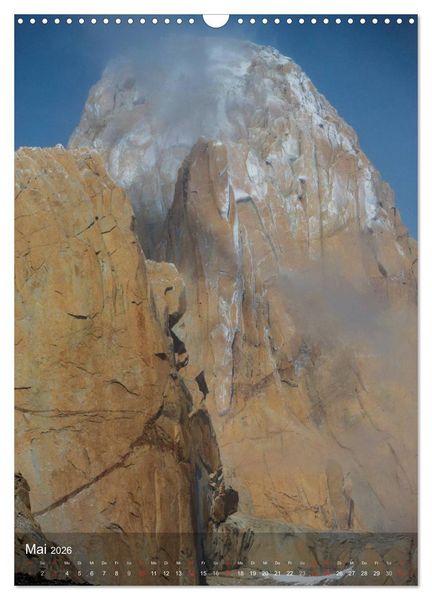 Produktbild: Majest&auml;tische Berge Cerro Fitzroy Patagonien (Wandkalender 2026 DIN A3 hoch), CALVENDO Monatskalender