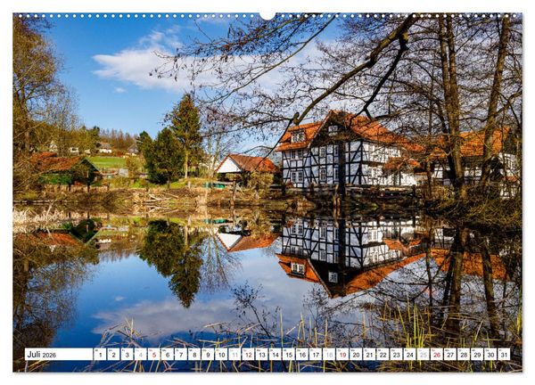Produktbild: Mein sch&ouml;nes Herleshausen (Wandkalender 2026 DIN A2 quer), CALVENDO Monatskalender
