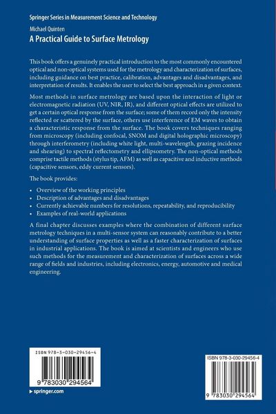Produktbild: A Practical Guide to Surface Metrology