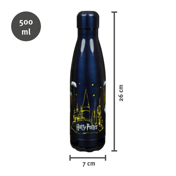 Produktbild: Undercover Isolierflasche Doppelwandige Edelstahl Isolierflasche 500ml, Harry Potter, Auslaufsicher