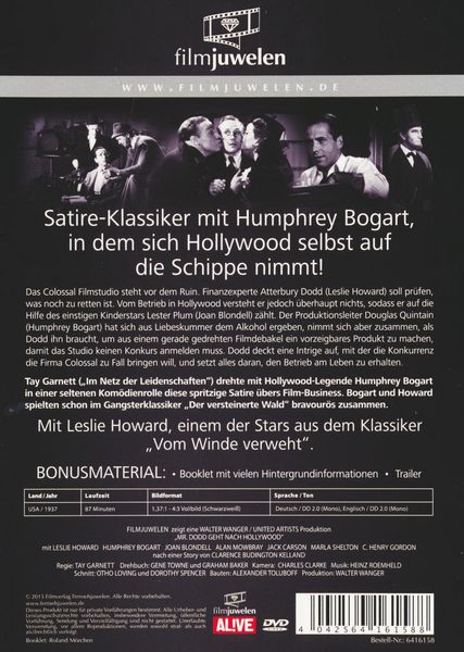 Produktbild: Mr. Dodd geht nach Hollywood