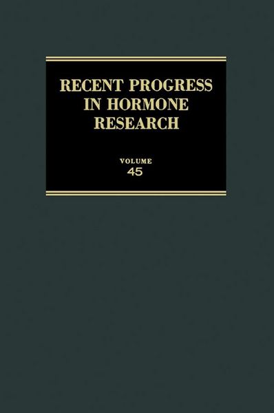 Produktbild: Recent Progress in Hormone Research