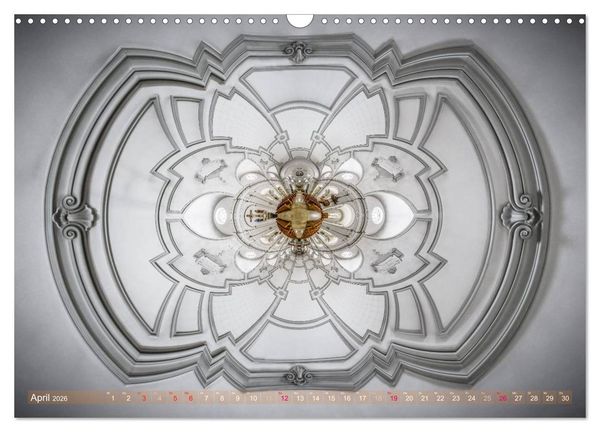 Produktbild: G&ouml;ttliche Projektionen - Kirchenpanoramen (Wandkalender 2026 DIN A3 quer), CALVENDO Monatskalender