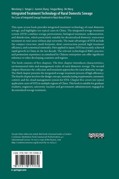 Produktbild: Integrated Treatment Technology of Rural Domestic Sewage