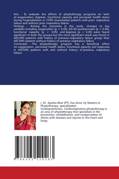 Produktbild: Physiotherapy Program in Acute Exacerbation Of Copd