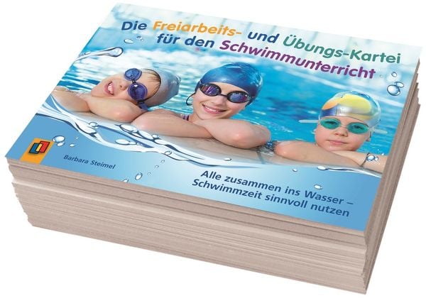 Produktbild: Die Freiarbeits- und &Uuml;bungs-Kartei f&uuml;r den Schwimmunterricht